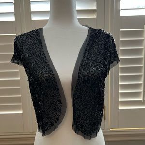White House Black Market Sequin Jacket (M)